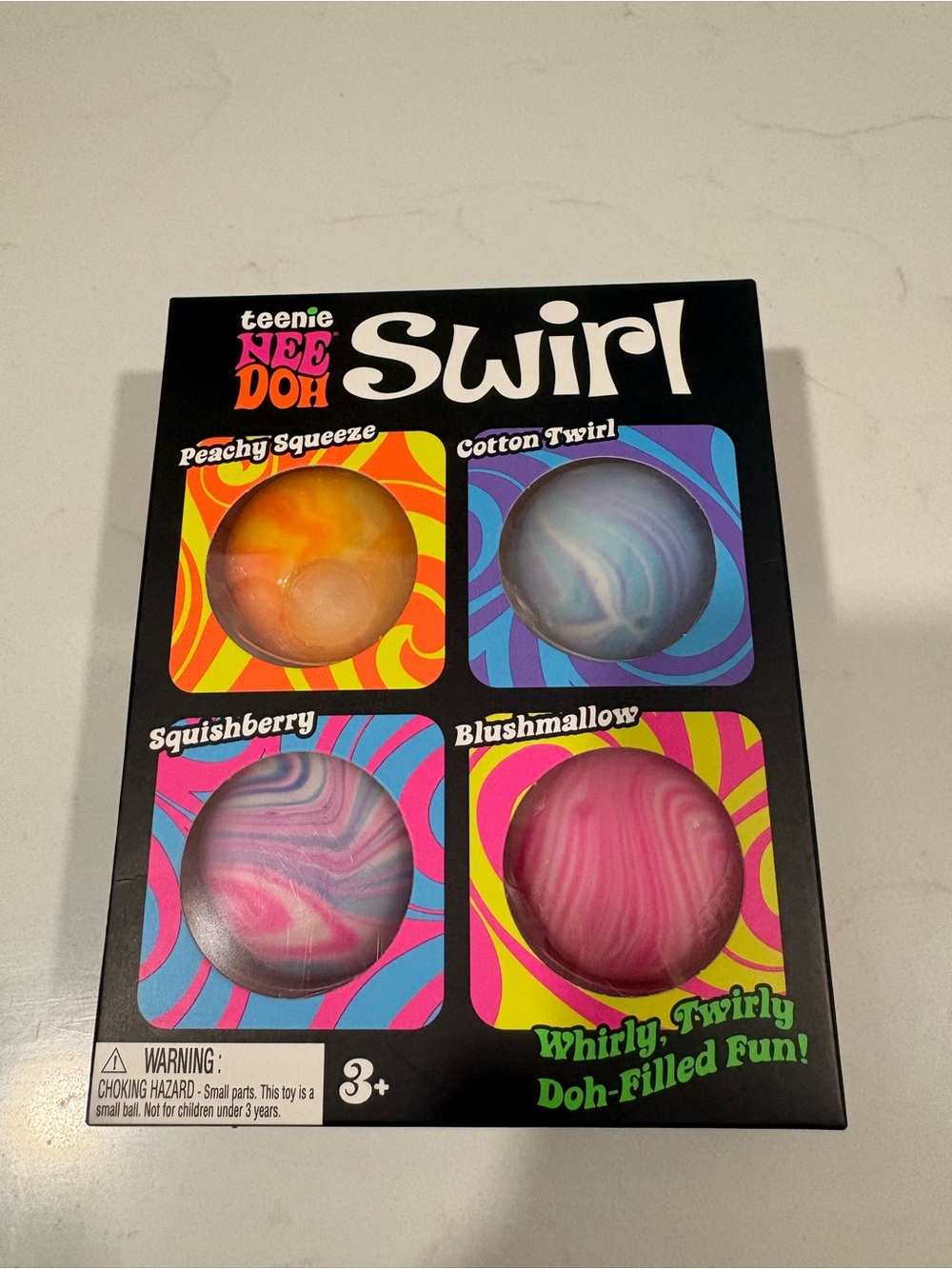 Teenie NeeDoh Swirl 4pk